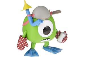Funko Pop! Disney Pixar: Monsters Inc 20th - Mike Wazowski with Mitts - Monstruos, S.A - Figura de Vinilo Coleccionable - Idea de Regalo - Mercancia Oficial - Juguetes para Niños y Adultos