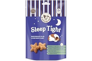 Laughing Dog - Sleep Tight - Naturally Grain Free Oven-Baked Dog Treats, Gluten Free With No Added Sugar - Purple,125g