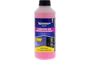 MICHELIN 009206 Liquide de Refroidissement, Rose, Adapté aux Normes VAG BMW Mercedes, 1L
