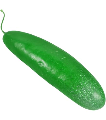 2 Cetrioli Finti In PU - Decorazione Realistica Per Casa E Ufficio - Foto 5