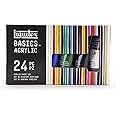 Liquitex Acrylic Basics Set of 24 x 22 ml Colours