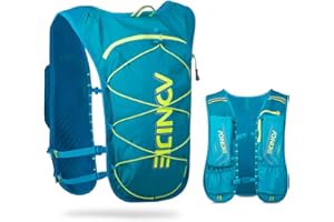 Geila Sac à dos d'hydratation, gilet d'hydratation, sac à dos de course à pied, sac à dos respirant, sac à dos de sport d'extérieur, gilet de course à pied, sac à dos léger
