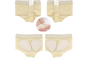 BRITECO Set of 2 Pairs Breathable Foot Thongs for Dance - Anti-Slip, Comfortable Design - Ideal for Ballet, Contemporary Dance, Jazz - Dancer's Foot Protection