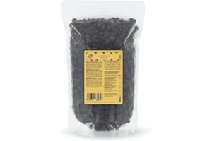 ‎KORO KoRo - Schokodrops mit Xylit 1 kg - Vegane Zartbitterschokolade - Ohne Zuckerzusatz - Mit Xylit gesüßt* - Zum Backen & als Topping