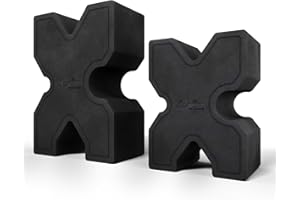 ‎ATFLBOX ATFLBOX 2 Gewehrauflagen in verschiedenen Größen, tragbare Schaumstoff-Gewehrauflagen mit Klettverschluss, rutschfeste Schießstandbank zur Schussstabilisierung und zum Anvisieren