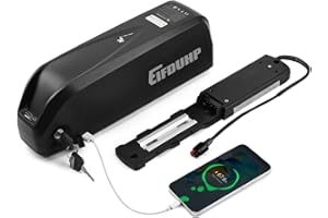 EIFDUHP 36V 48V Ebike Battery 10AH 13AH 15AH 17.5AH 20AH, Electric Bike Lithium Battery with Charger, Base & BMS for 200W 250W 350W 500W 750W 1000W 1500W Bicycle Motors