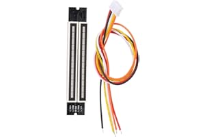 Podwójny 12 Wskaźnik Poziomu Stereo Miernik VU Płyta Wzmacniacza Stereo Regulowany Mini Light Speed ​​Miernik Poziomu Modułu Tablicy z Trybem AGC