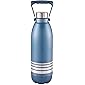 Expresso Plastic Insulated Water Bottle with Handle 1200 ML, Color may Vary Set of 1 Pcs