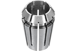 sourcing map Spring Collet Chuck ER11 8mm 65Mn Spring Steel Precision Router Collets for CNC Engraving Milling Lathe Tool