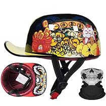 Motorrad-Halbhelm Im Baseballcap-Design – Mit ECE-Zulassung & Verstellbarer Krempe