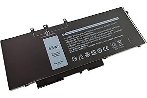 YASI MFG 7.6V 68Wh GJKNX Batterie pour Dell Latitude 5480 5280 5590 5490 E5480 E5580 E5490 E5590, Precision 15 3520 3530, GD1JP 0GD1JP DY9NT 0DY9NT 5YHR4 451-BBZG