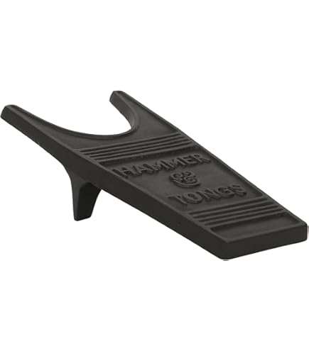 Hammer And Tongs 1x Noir 6 Paire Support à Bottes Wellington En Acier - Intérieur Extérieur Wellie Bottes En Caoutchouc Chaussure Stockage Organisateur Porte Support