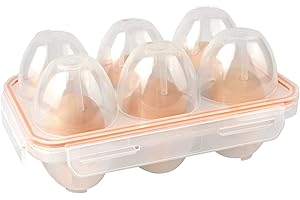 FantasyDay Porta Uova da Frigo, Grande Capacità Portauova Frigorifero Contenitore Uova con Coperchio, Cestini Porta per Uova Scatola Portaoggetti - Egg Holders per Cucine Picnic Esterno Campeggio