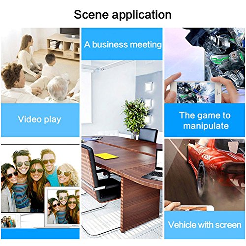 HuiHeng 3 in 1 Full HD Mirroring Kabel HDMI Kabel Lightning MHL zu HDMI Kabel Plug & Play HDTV Adapterkabel für iPhone iPad Samsung - 8