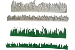 DHLIIQQ Fustelle per taglio erba, fustelle in metallo, fai da te, biglietti di auguri, stencil per ritagli