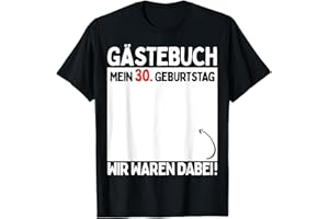 T-SHIRT 30. GEBURTSTAG HERREN DAMEN 30 JAHRE DEKO 30th Birthday Man Woman 30 Years 1994 Decorative Funny Gift T-Shirt, black