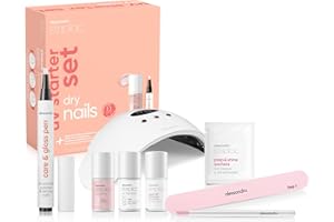 ‎ALESSANDRO alessandro Striplac UV Nagellack Set - Trockene Nägel - Bis zu 15 Tage Halt ohne Absplittern - Leichtes Entfernen - Schonend & Vegan - Inkl. LED-Lampe
