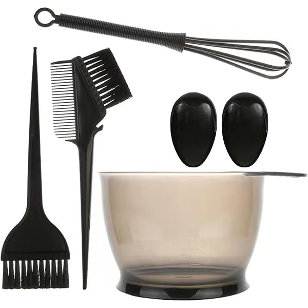 FRCOLOR Haarfärbe-Set – Mit Pinsel, Kamm & Schüssel, Für DIY-Färbung Zu Hause Oder Im Salon