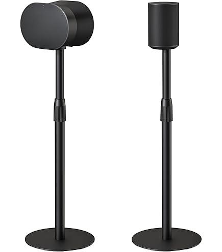 FleXSon Floor Stand, For Sonos One, One Sl And Play, 1 Pair, Black