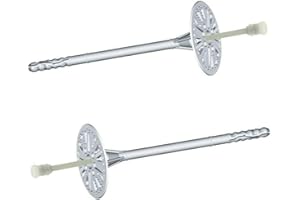 WKRET-MET Lot de 200 chevilles d'isolation LTX 8 x 135 mm WDVS