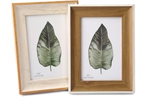 POXIAOER 2Pcs Photo Frame 6x4 Table Top Wall Mount Multiple Picture Frames for Family Wedding Gifts 10 * 15CM