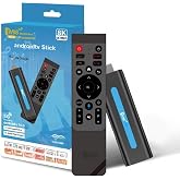 Android TV Stick 4K Ultra HD for TV, Turn Your TV into Smart TV, HDMI, WiFi Dual Band, Bluetooth 5.0, Streaming Multimedia an