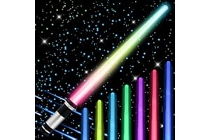 KIMIMARA Lightsaber - LED Light Up Sword with Sound- Retractable light sabers for kids - Light Saber Sword Toys for Boys Kids Gift Party Favors