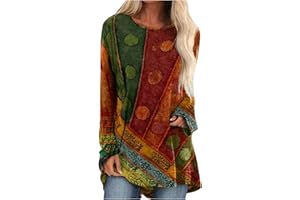 TOFOTL T Shirt Femme Marque Chic Tee Shirt Femme Humour Mode Mi Longue Imprimée Sweat Femme Sport Printemps Pas Cher