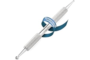 REMOS PROFESSIONAL BODY CARE REMOS Bâton d'acupressure et de méridiens - inoxydable - 10cm Ø-boule 2.5/4.5 mm