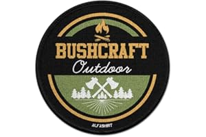 Copytec Bushcraft #36844 Patch de survie en plein air, camping, forêt, arbre naturel, 9 cm