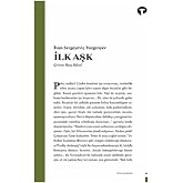 İlk Aşk: Pervaya lyubov