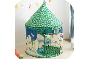 Floving Tienda de campaña para niños, Tienda de campaña emergente para niños para diversión en Interiores y Exteriores, Juguete para niñas, casita de Juegos, diseño de yurta único