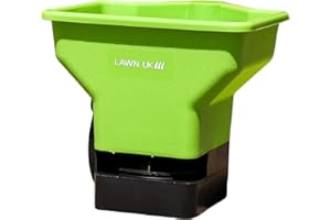 Lawn UK 3 Litre Hand Held Rotary Spreader - For Spreading Grass Seed - Perfect for Small to Medium Gardens - Durable & Lightweight