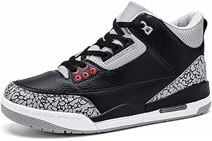 Mevoit Damen Herren Air 4 Retro Skateboardschuhe Schuhe Laufschuhe Turnschuhe mit Luftpolster Walkingschuhe Basketballschuhe Sportschuhe Sneaker