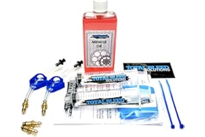 TOTAL BLEED SOLUTIONS * TBS Clarks Hydraulic Brakes Bleed Kit + Mineral Fluid Clout M1 M2 M3 M4.