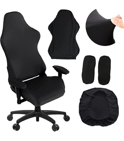 Coprisedia Gaming Beieyosu - Elasticizzato, Lavabile, Con Copribracciolo | Per Sedie Da Computer - Foto 5