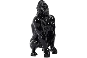 HOME DECO FACTORY CMPPA The Hockender Gorilla, Kunstharz, 24 cm