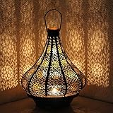 Zu jeder Jahreszeit, ob drinnen oder draußen, sind diese einmaligen Orientlaternen ein romantischer Blickfang.