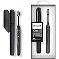 Philips One Rechargeable Toothbrush - Electric Toothbrush in Shadow Black (Model HY1200/26)