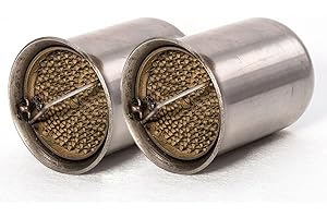 Silencieux d'échappement moto, Kacepar 51mm DB Killer Muffler Baffle, Universal Exhaust Pipe Silencer Noise Canceller, Can Noise Muffler Removable Silencer, 2 Piece