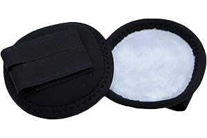 Amka Ear Warmers for Riding Helmet Black