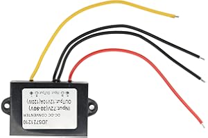 VIAGASAFAMIDO Convertisseur DC DC 72V vers 12V 10A Module Alimentation IP67 Étanche pour Véhicule Électrique Équipement Médical Télécommunication