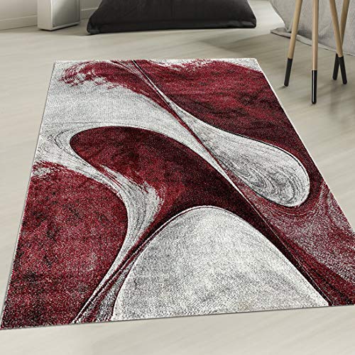 Un Amour De Tapis 160 X 230 Cm Tapis Entrée Doux Moelleux Et Solide Madila Pourpre Gris Noir Tapis Moderne Et Design