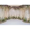 YongFoto 3,5x2,5m Vinyle Toile De Fond Noël Arbre Enneigé En