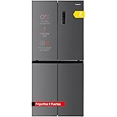 Corber&oacute; &ndash; Refrigerator 4 Doors | CF4PH4823NFX | No Frost | Inverter | 362L | 180 cm | Display Door | Fresh Box | Crisper | Fr