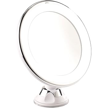 Sichler Beauty Rasierspiegel: Rasier- & Kosmetikspiegel, Ø 17,5 cm, 5