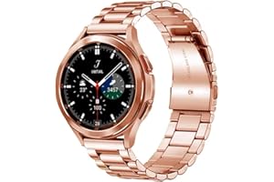 FOUUA Correa de Reloj Acero Inoxidable Metal Correa Pulsera de Metal 18mm 20mm 21mm 22mm 24mm con Liberación Rápida Correa inteligente Para Hombres y Mujeres