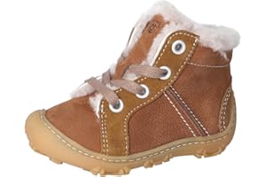 RICOSTA Mädchen und Jungen Stiefel ELIA, Kinder Lauflernschuhe, Weite: Weit, terracare,Barfuß-Schuh