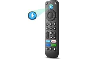 OMAIC Sprachfernbedienung Ersatz (3rd Gen) mit Sprachfunktion Passend für Smart TVs Cube, Smart TV Stick/Lite/4K, für Insignia/Toshiba/Pioneer Smart TVs