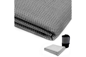 Oaygat Hot Yoga Mat Towel Non Slip Yoga Blanket Quick Dry Fitness Mat Towel Ultra Soft and Sweat Absorbent Fitness Sheet Grip Dot Washable Grip Physical Exercise Cloth with Mesh Carry Bag